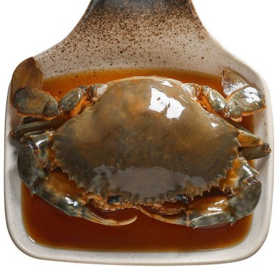 红膏呛蟹酱青蟹龙英食品酱香三门青蟹即食腌制醉螃蟹特产海 鲜咸蟹