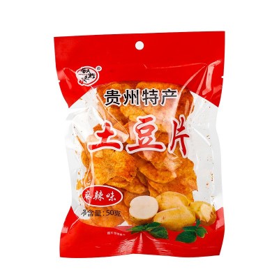 麻辣土豆片厂家直发麻辣味孜然味烧烤味贵州特产麻辣土豆丝