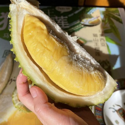 【顺丰包邮】保4房猫山王榴莲D197带壳液氮冷冻应季进口新鲜水果图4
