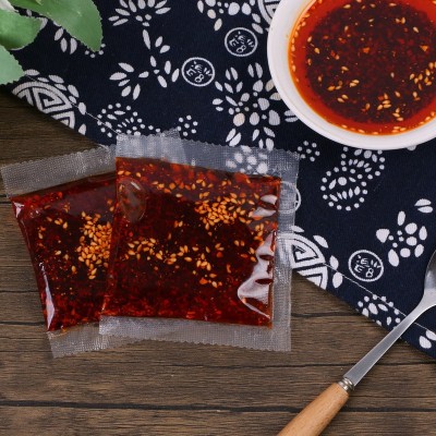 批发商用麻辣油香辣小包装凉拌凉皮辣椒包调料品外卖麻辣烫辣椒油图4