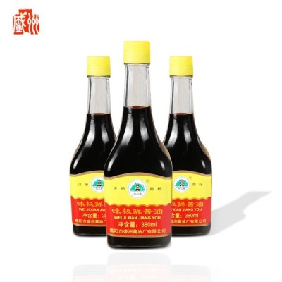 优质非转基因原料自然酿造特级生抽380毫升高等级品质味极鲜酱油图5