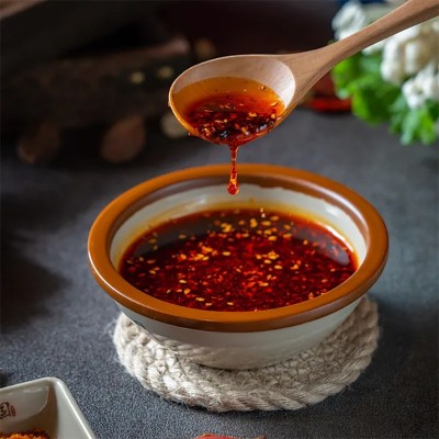辣椒油四川特辣红油5斤油泼辣子香辣麻辣烫凉拌菜调料袋装辣椒油