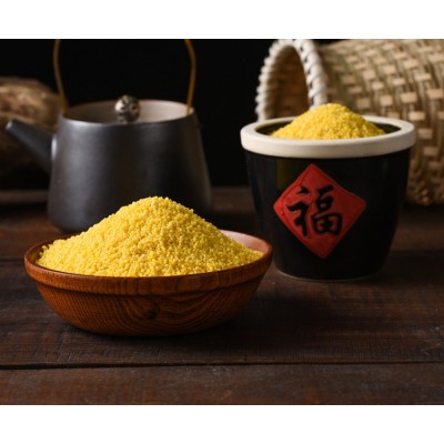 内蒙赤峰黄小米黄金苗K1养胃米月子米2.5kg 新鲜 真空包装 五谷杂图4