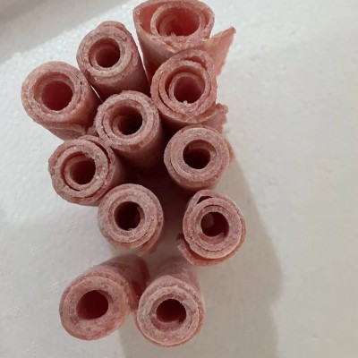 餐饮外卖商用鸭肉卷牛油风味卷替代肥牛卷5斤一袋不散不碎包邮图4