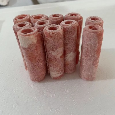 餐饮外卖商用鸭肉卷牛油风味卷替代肥牛卷5斤一袋不散不碎包邮图5