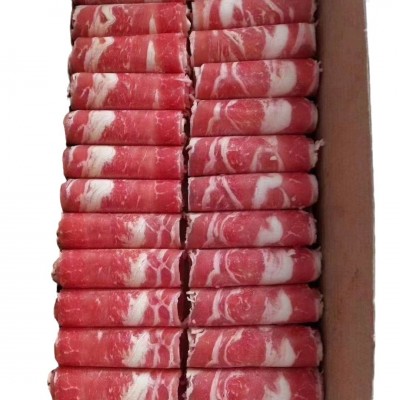 甄选谷饲肥牛卷火锅冒菜麻辣烫金汤肥牛等一盒250克一件40盒图1
