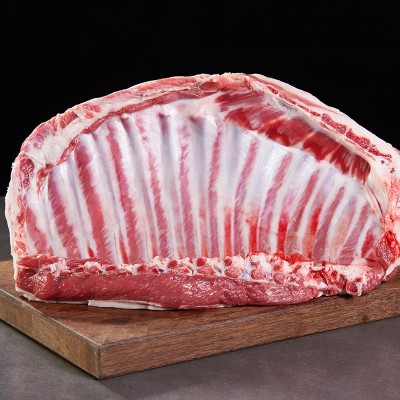 宁夏盐池滩羊羔羊排整扇去脊羊排 手抓羊肉 烤羊排烧烤火锅食材图2