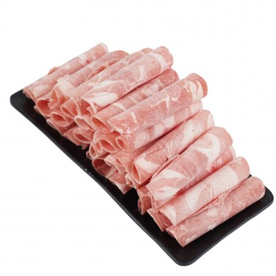 甄选食材纯干羊肉卷25KG纯羊肉涮火锅食材麻辣烫食材生鲜家用小肥