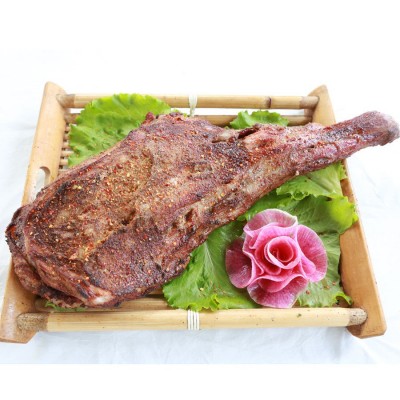 宁夏盐池滩羊羔羊前腿 新鲜现杀烧烤羊前腿 清真图2