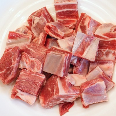 华欣牧业 新鲜冷冻现杀生羊肉湖羊羊寸排餐饮烧烤食材羊排骨批发图2
