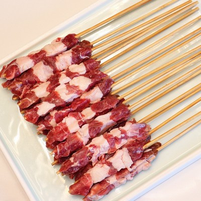 新鲜羊肉串家庭户外烧烤食材烤串空气炸锅烧烤半成品食材商用批发图3