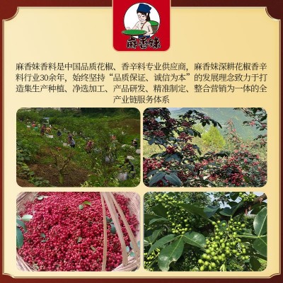 批发散装花椒粒大红袍花椒500g韩城大红袍红花椒调料火锅底花椒粒图3