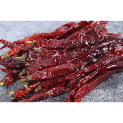 现货批发二荆条微辣特香二青条红辣椒油辣子调味料干辣椒散装500g图4