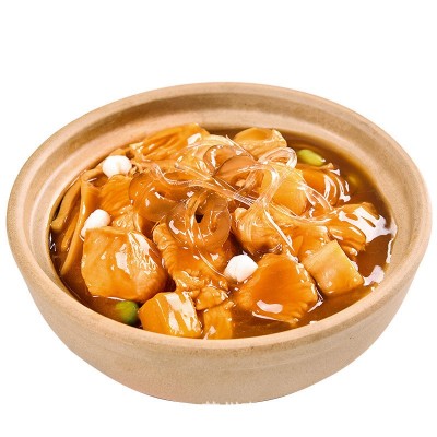 广昱工厂直供鲍汁捞饭350g海鲜原材料加热即食外卖料理包商用批发