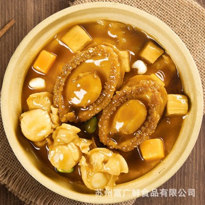 广昱鲍鱼捞饭单人份350g料理包速食加热即食料理包速食商用批发图3