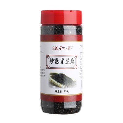厂家直发五谷杂粮烘炒黑芝麻批发罐装黑芝麻图5