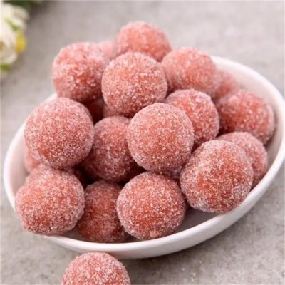 原味山楂球 货源较足 厚薄均匀 休闲食品 锦虹食品图4