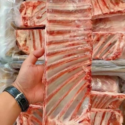厂家直销整箱内蒙羊排标排寸排半排全排20斤净重19斤现货量大批发图3