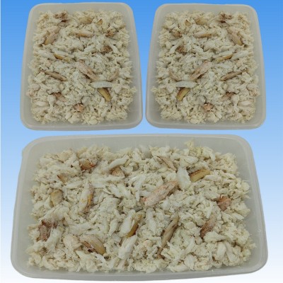 鸿鑫水产D级纯蟹肉统级餐饮商用蟹肉芝士焗蟹宝日料理寿司烤肉图2