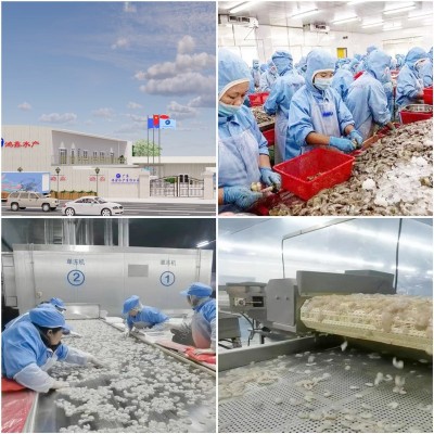 鸿鑫水产食用鲜虾仁冷冻青虾仁工厂批发餐饮大宗商用新鲜海产品图2