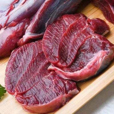 新鲜鹿排梅花鹿肉排骨切块东北特产到家鲜鹿蹄筋冷冻保鲜图3