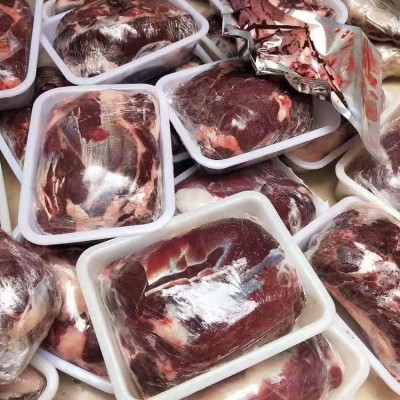 新鲜鹿排梅花鹿肉排骨切块东北特产到家鲜鹿蹄筋冷冻保鲜图4