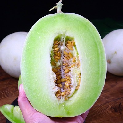玉菇甜瓜新鲜水果 一件代发 当季正宗头茬冰淇淋蜜瓜香瓜整箱密瓜图3