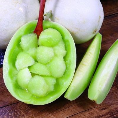玉菇甜瓜新鲜水果 一件代发 当季正宗头茬冰淇淋蜜瓜香瓜整箱密瓜图4