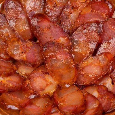 麻辣香肠 全肉古法制作 阳光充足 自然风干 皮酥肉嫩 集农园图3