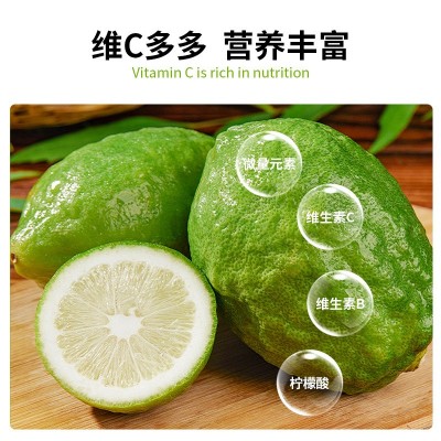 香水柠檬当季奶茶店专用广东香水柠檬专一级整箱皮薄独立包装柠檬图5