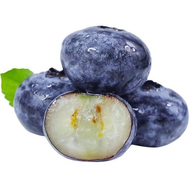 云南蓝莓新鲜当季水果蓝梅鲜果高山怡颗甜蓝莓8大果批发一件代发图4