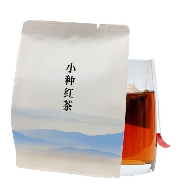 小种红茶袋泡茶全季酒店款饭馆正山小种红茶立体三角包大福喜茶叶