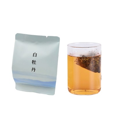 全季酒店款白茶白牡丹袋泡茶酒店立体三角包茶包伴手礼大福喜茶叶