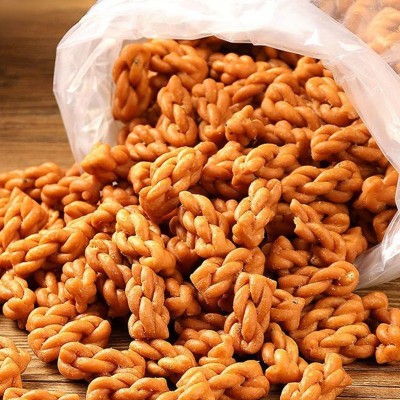 酥脆小麻花甜咸散装休闲老式原味整斤足量办公室零食麻花传统食品
