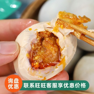 北部湾红树林海鸭咸蛋70g/枚大号蛋咸香流油咸鸭蛋黄工厂 现货批发图4