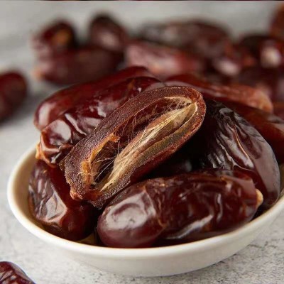 黑椰枣【代发】阿联酋迪拜椰枣蜜枣批发250g 大颗沙漠面包枣椰枣图3