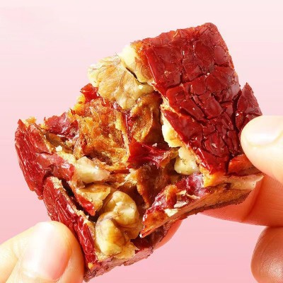 【代发】新疆灰枣核桃夹心枣仁派250g夹心枣糕零食枣夹核桃枣仁派