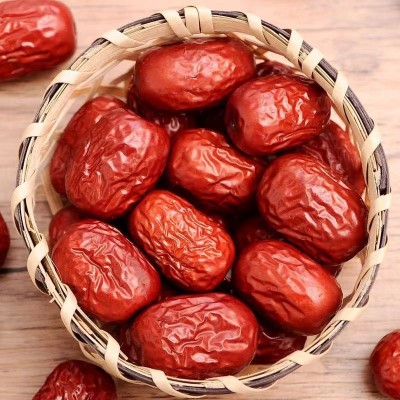 新疆水洗红枣灰枣代发批发500g 大颗若羌大枣煮粥煲汤粽子枣红枣图3