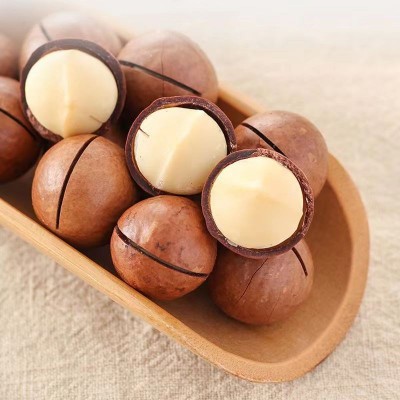 新货夏威夷果大果500g 开口手剥胡桃果批发 奶油味 薄皮夏威夷果图4