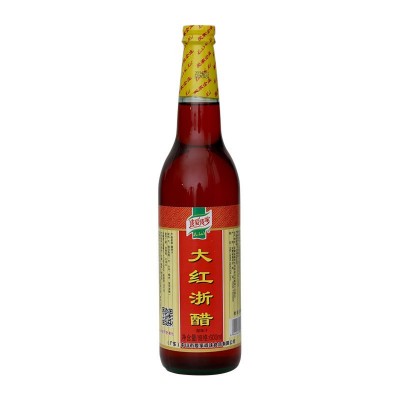 我爱我家大红浙醋600ml*12瓶整箱现货批发酿造食醋凉拌调料供应浙图5