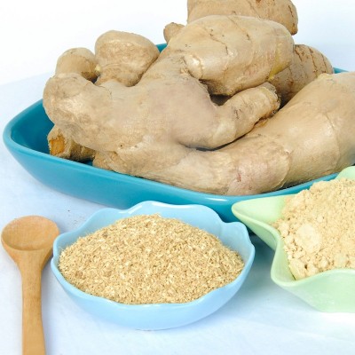 厂家供应烘干姜粒 脱水姜粒16-40目 食品级云南生姜粒 山东干姜粒图4