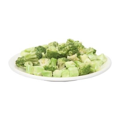 冻干西兰花厂家FD即食脱水蔬菜山东宠物辅食散装冻干西蓝花批发