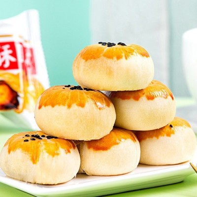三晟蛋黄酥红豆味紫薯味雪媚娘网红休闲零食糕点点心源头 厂家批发图3