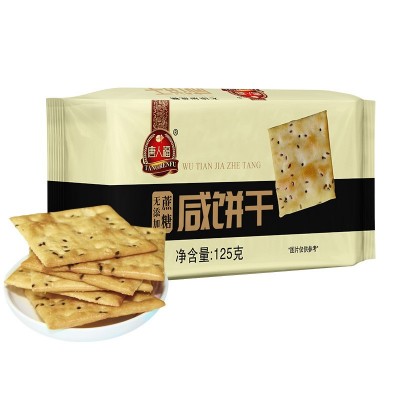 唐人福无糖精饼干非油炸咸饼干零食休闲食品厂家批发图5