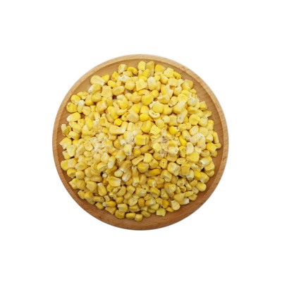 冻干玉米源头厂家批发FD冻干甜玉米粒玉米汁非油炸冻干即食玉米粒