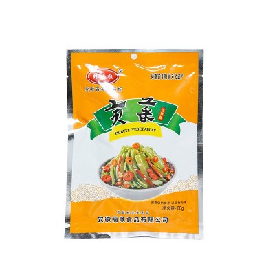 安徽贡菜苔干山蜇菜80g/袋 香菜响菜 香辣味/麻辣味