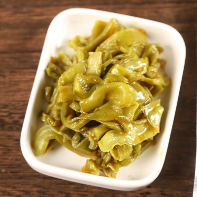 安徽贡菜苔干山蜇菜80g/袋 香菜响菜 香辣味/麻辣味图3