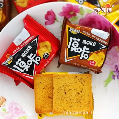 妙味佳馍咔烤香馍片馍丁20包小馒头片馍干整箱零食品早餐饼干图4