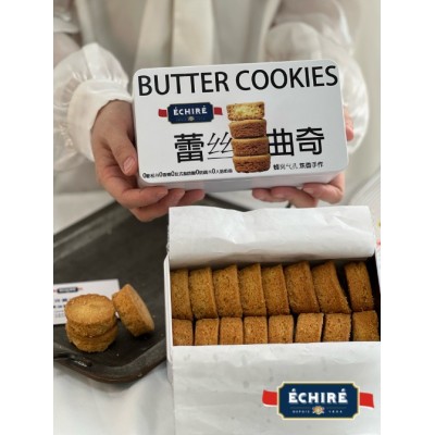 艾许黄油曲奇饼干礼盒巧克力蕾丝曲奇法国珍妮曲奇空气干厂家直销图5