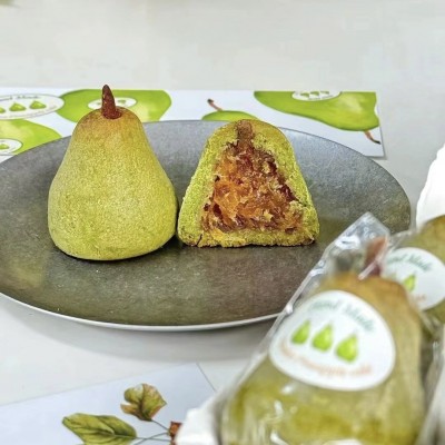 中秋抹茶梨子奶香味下午茶点心厂家直销凤梨酥曲奇/伴手礼饼干